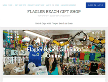 Tablet Screenshot of flaglerbeachgiftshop.com